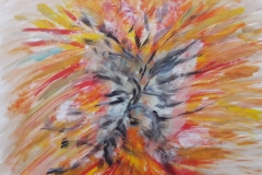 09.Eclat du feu (D : 24cm x 32cm    Prix=80 €)