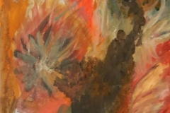 11.Chanteuse (D : 30cm x 42cm    Prix=100 €)