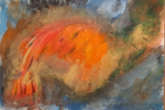 09.Cheminée (D : 30cm x 42cm    Prix=100 €)