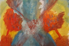 14 Confiné swing (D : 30cm x 42cm    Prix=100 €)