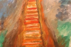 07. Montée  (D : 30cm x 42cm    Prix=100 €)