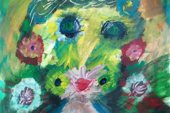 13.Femme  fleur (D : 37cm x 46cm    Prix=120 €)