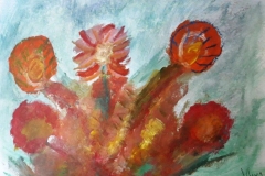 03.Delices de fleurs (D : 24cm x 32cm    Prix=80 €)