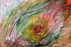 14.Réflexion (D : 21cm x 30cm    Prix=70 €)