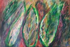 15.Nervures (D : 30cm x 42cm    Prix=100 €)