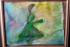 08.Attente (D : 30cm x 42cm    Prix=100 €)