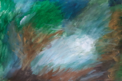 02.Nuit en foret (D : 30cm x 42cm    Prix=100 €)
