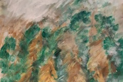 05.Brouillard sur les sapins (D : 30cm x 42cm    Prix=100 €)