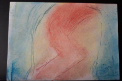 10.Endormi pastel  (D  24cm x 32cm    Prix=50 €)