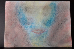 11.Reveil pastel  (D  24cm x 32cm    Prix=80 €)