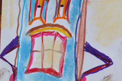 11.Maison colère (papier blanc A4)
