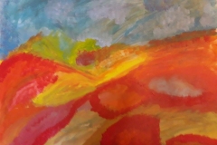 15.Paysage rêve (D : 30cm x 42cm    Prix=100 €)