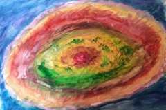11.Entouré (D : 24cm x 32cm    Prix=80 €))