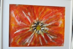 21.Déployée (D : 30cm x 42cm    Prix=120 € avec CADRE)