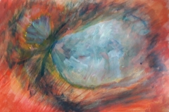 30.Etrange fermé (D : 30cm x 42cm    Prix=100 €)