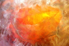 44. Gratter les nuages  (D : 21cm x 30cm    Prix=70 €)