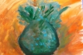 53. Ananas bleu (D : 21cm x 30cm    Prix=70 €)