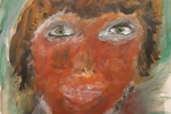 19.Regards perçants-papier-30-cm-x-42-cm