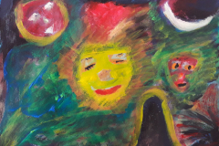 27.Nuit  (D : 30cm x 42cm    Prix=100 €)