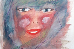 05.Dans le bocal (D : 30cm x 42cm    Prix=100 €)