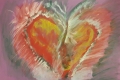 11.Coeur ouvert (D : 35cm x 50cm    Prix=110 €)