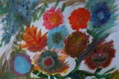 08.Danseuses (D : 30cm x 40cm    Prix=100 €)