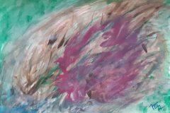 11.Blessure (D : 30cm x 42cm    Prix=100 €)