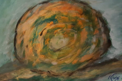 18.Escargot  (D : 30cm x 42cm    Prix=100 €)