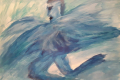 26.Il part  (D : 30cm x 42cm    Prix=100 €)