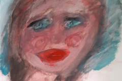 07.Tristesse (D : 30cm x 42cm    Prix=100 €)