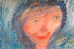 08.Soucieuse (D : 30cm x 42cm    Prix=100 €)